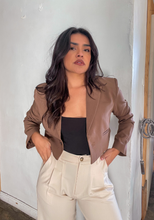 Load image into Gallery viewer, Coffee Run Cropped Blazer
