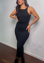 Load image into Gallery viewer, Look Back At It Ribbed Dress
